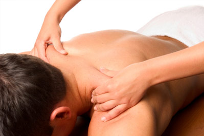 Man Receiving Swedish Massage